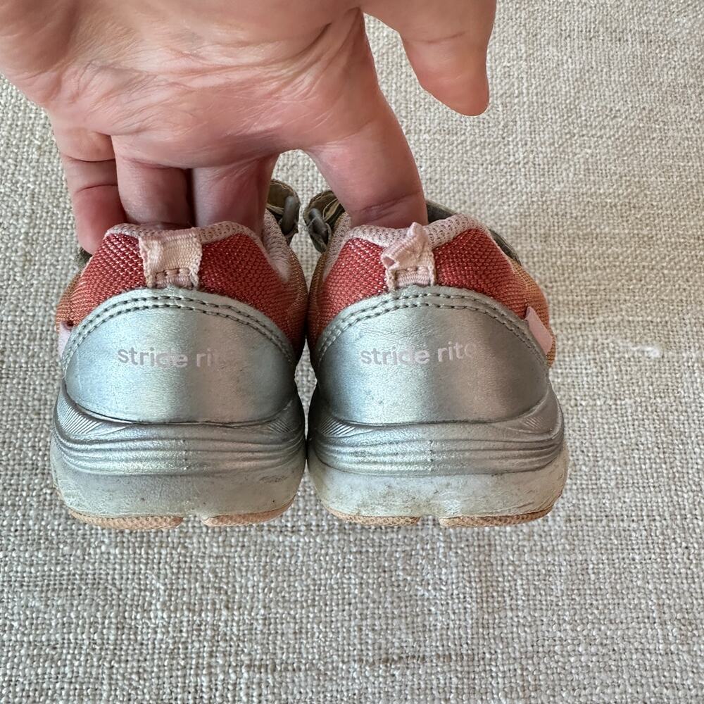 Stride Rite Made to Play Pastel Sneakers GUC Toddler 7 - Picture 3 of 6